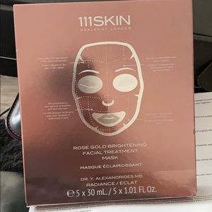 111 skin Rose Gold Brightening Facial mask 5 pack
